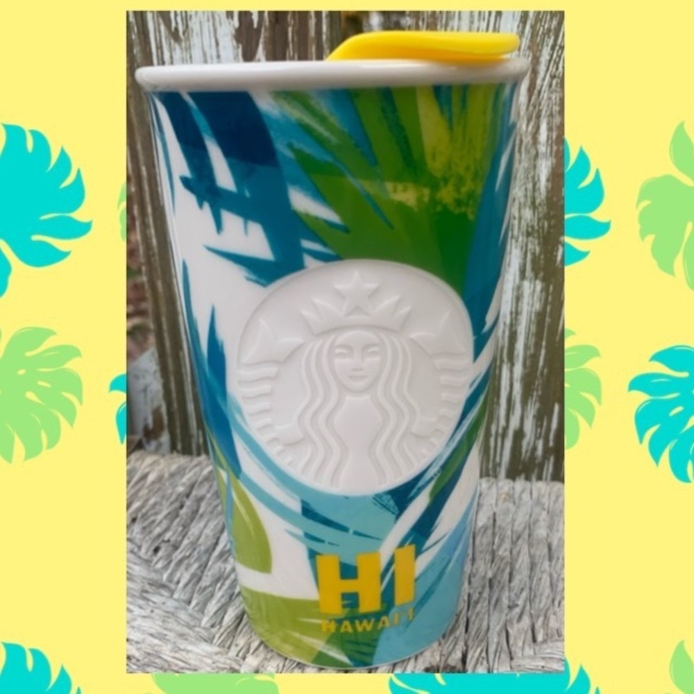 🌸 Starbucks Hawaii Ceramic travel mug 🌺